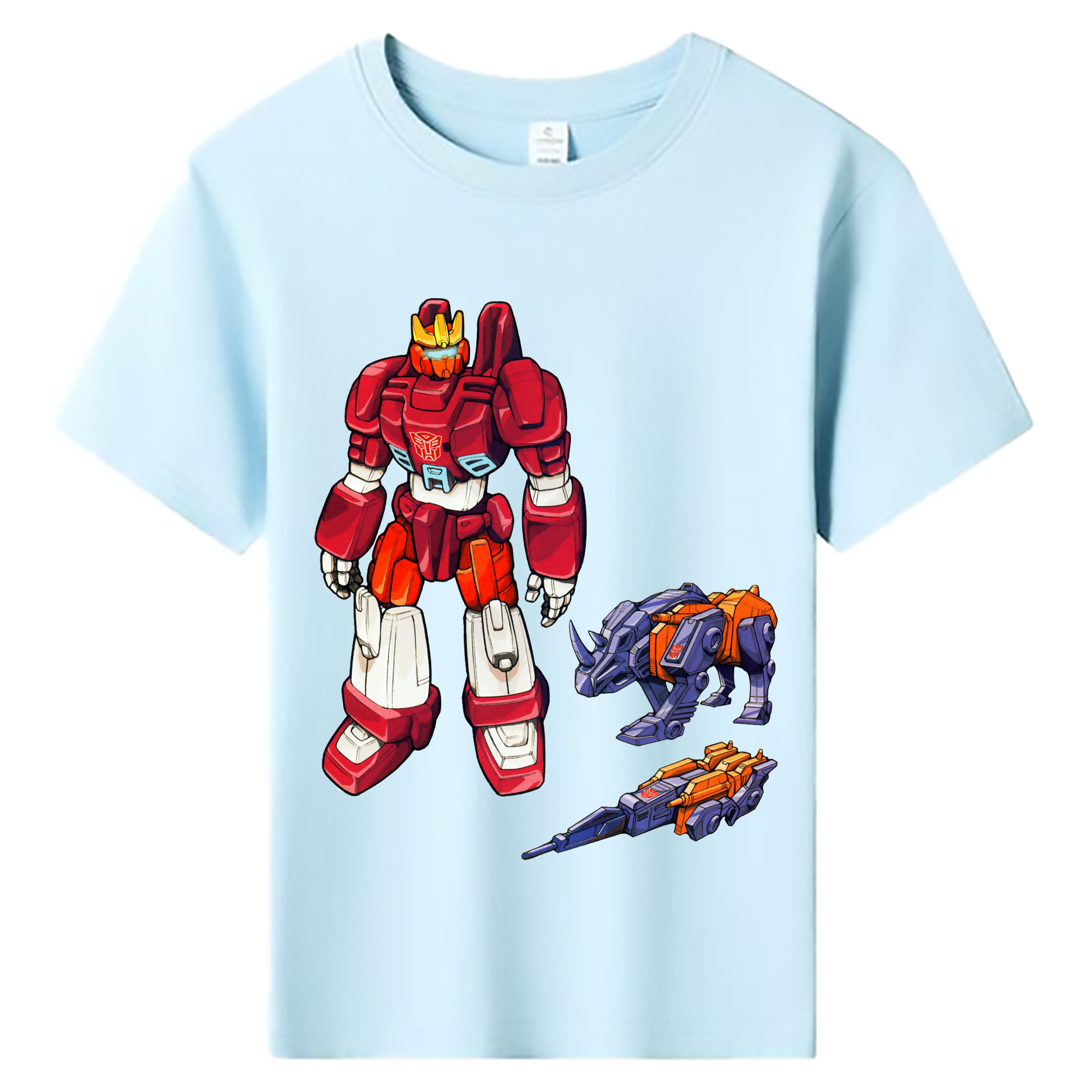 （画像用）  綿100％キッズTシャツ（フロントプリント）